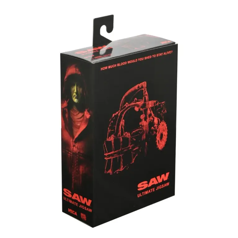 11. NECA Saw Ultimate Jigsaw Killer (Red Robe) Figura, 18cm