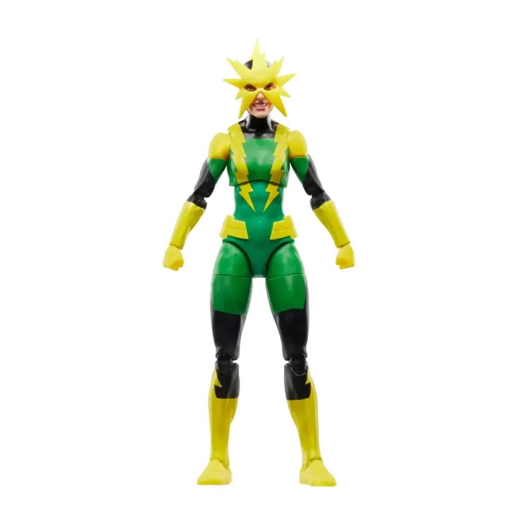 01. Marvel Legends Series Spider Man Electro (Francine Frye) Figura, 15cm