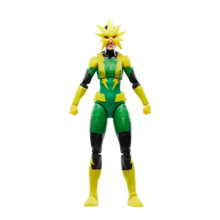 01. Marvel Legends Series Spider Man Electro (Francine Frye) Figura, 15cm