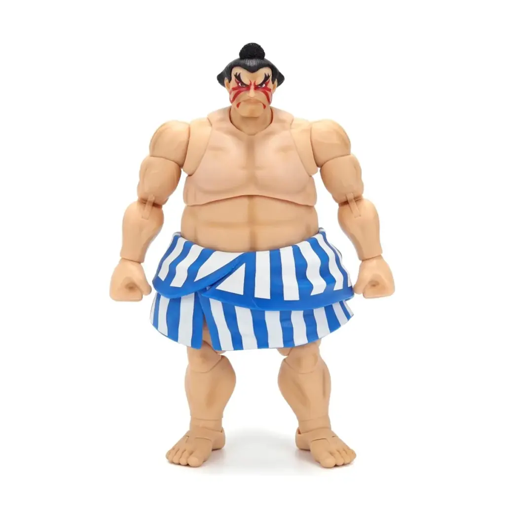 01. Ultra Street Fighter II E. Honda Figura, 16cm