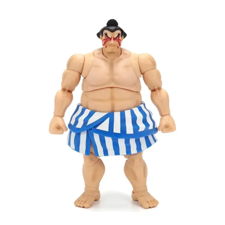 01. Ultra Street Fighter II E. Honda Figura, 16cm
