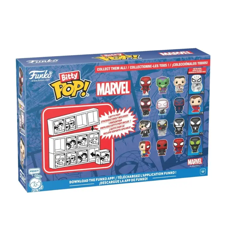 02. Funko Bitty Pop! Spider Man 4 Pack Series 3