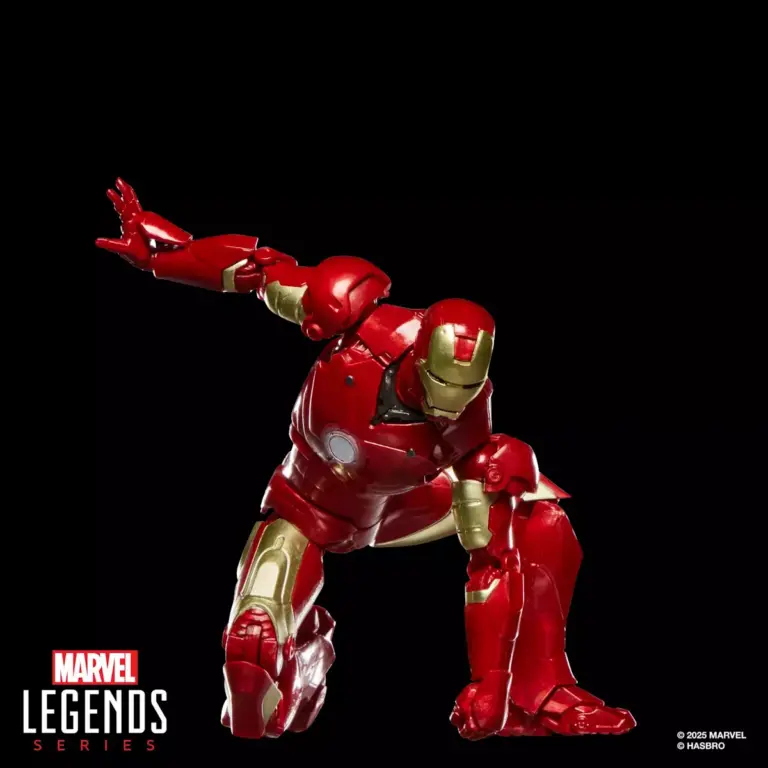 02. Marvel Legends Series Iron Man Mark III Figura, 15cm