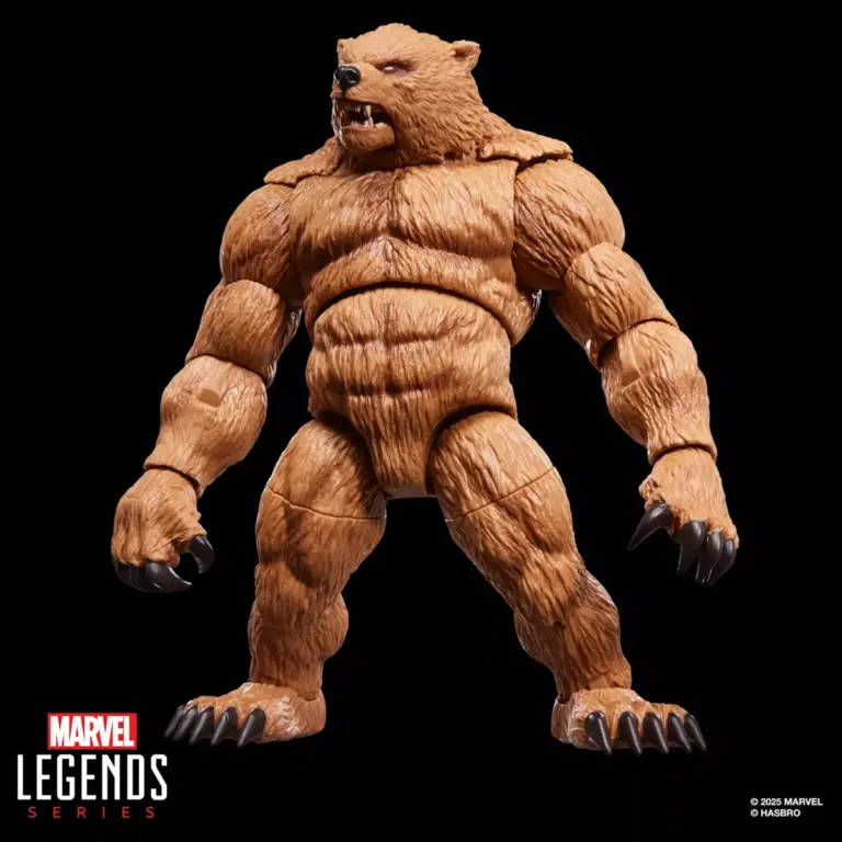02. Marvel Legends Series Spider Man Marvel's Grizzly Figura, 15cm