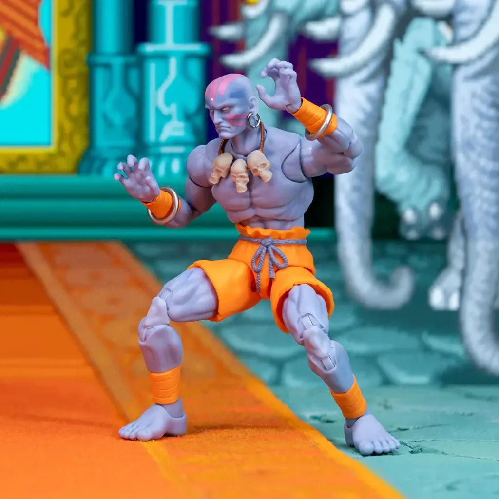 02. Ultra Street Fighter II Dhalsim (Player 2) Figura, 15cm