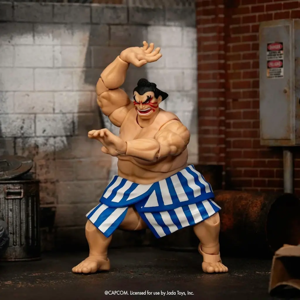 02. Ultra Street Fighter II E. Honda Figura, 16cm