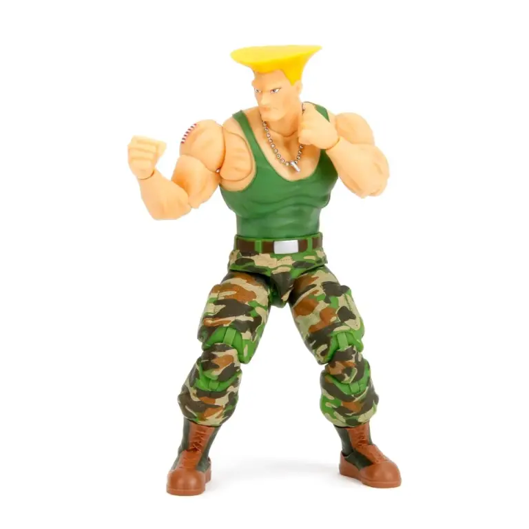 02. Ultra Street Fighter II Guile Figura, 15cm