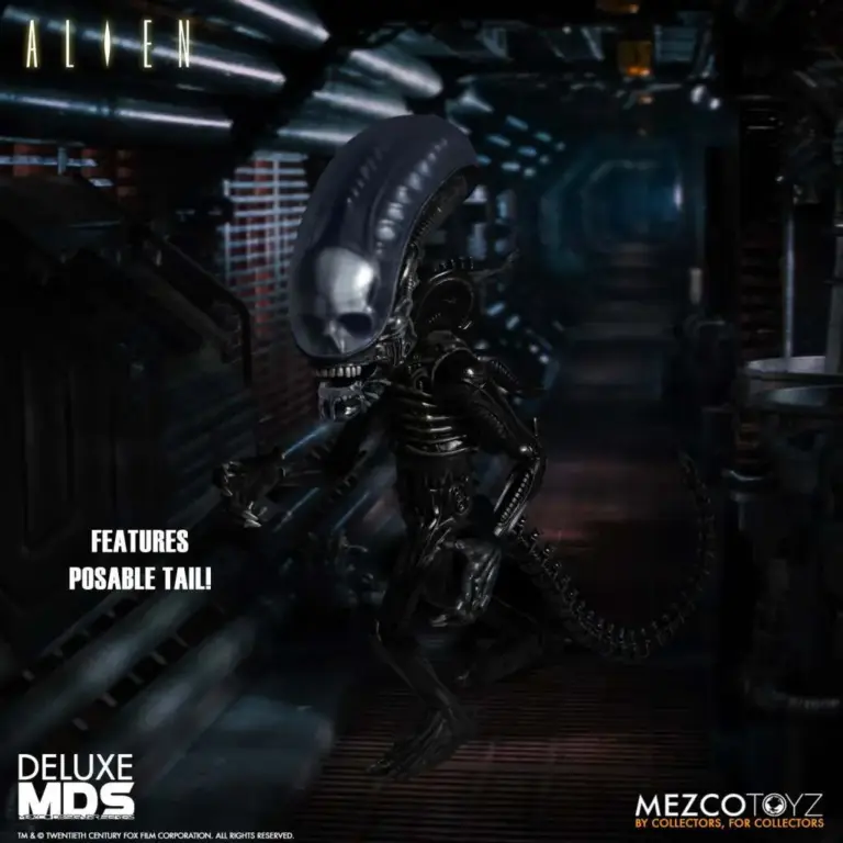 03. MDS Alien Deluxe Xenomorph Figura, 18cm