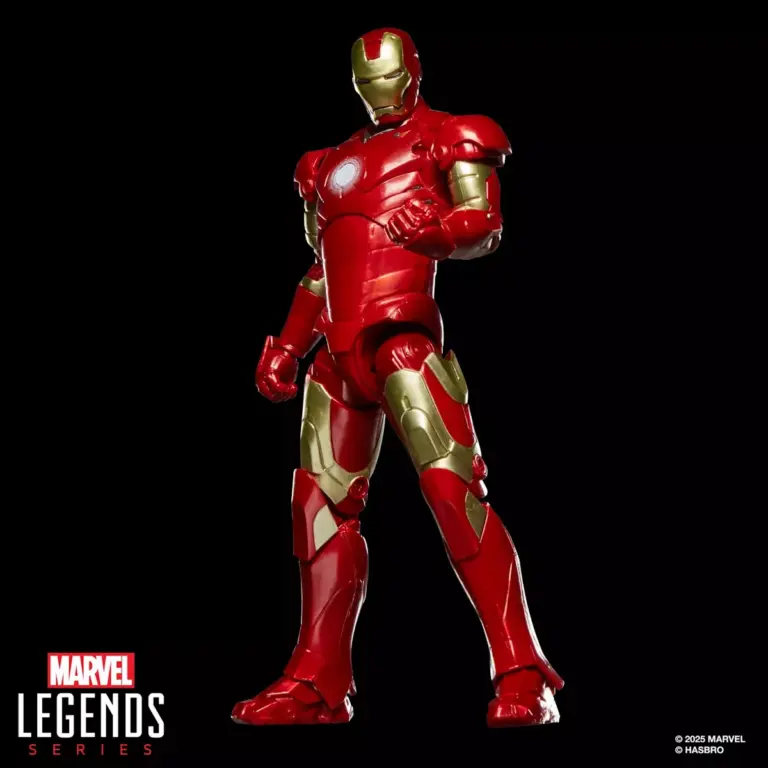 03. Marvel Legends Series Iron Man Mark III Figura, 15cm