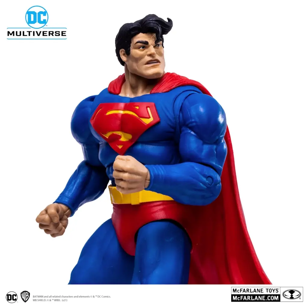 03. McFarlane DC Multiverse Superman Vs. Armored Batman Set Figura, 18cm