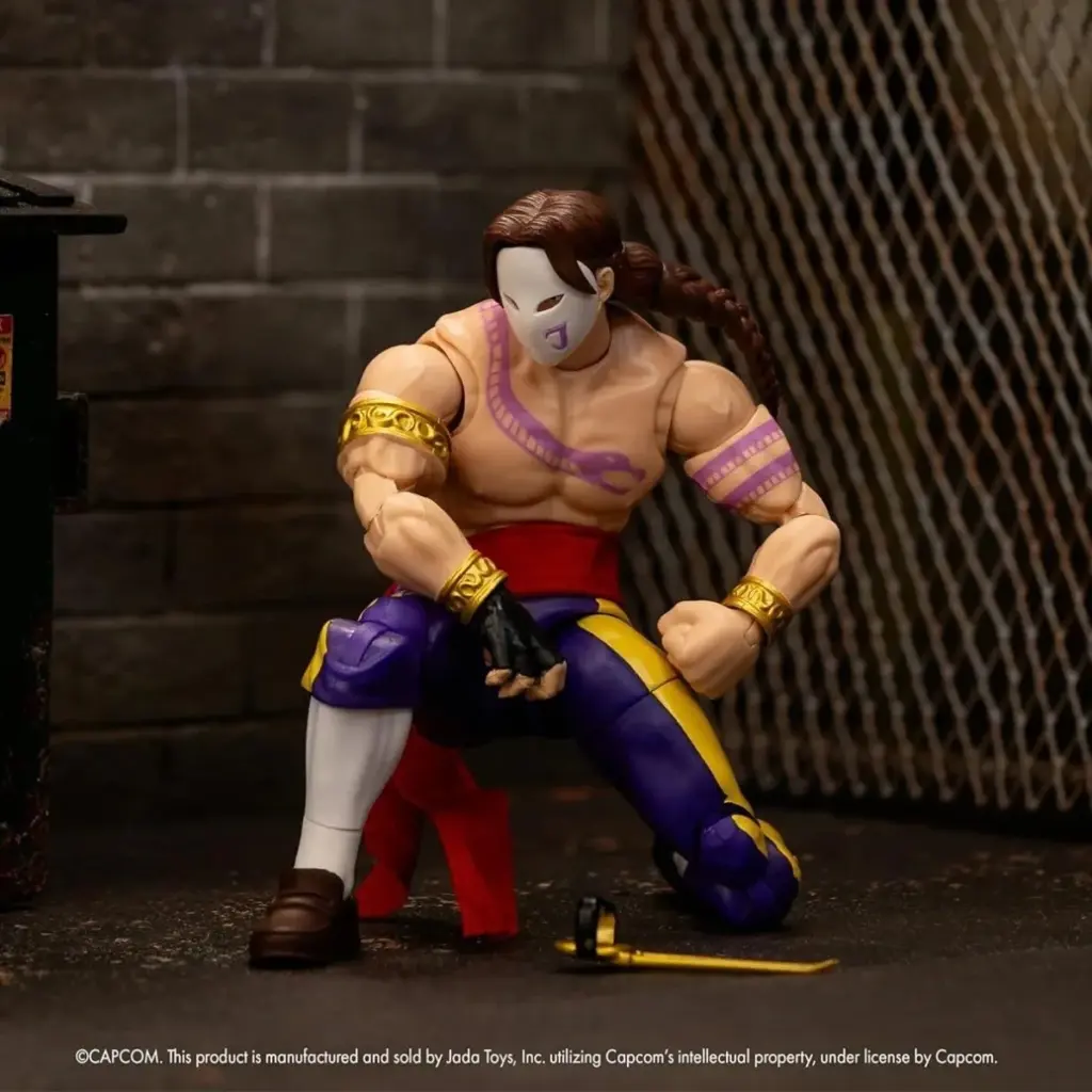 03. Ultra Street Fighter II Vega Figura, 15cm