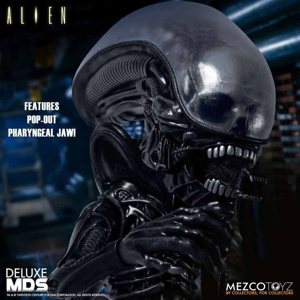 04. MDS Alien Deluxe Xenomorph Figura, 18cm