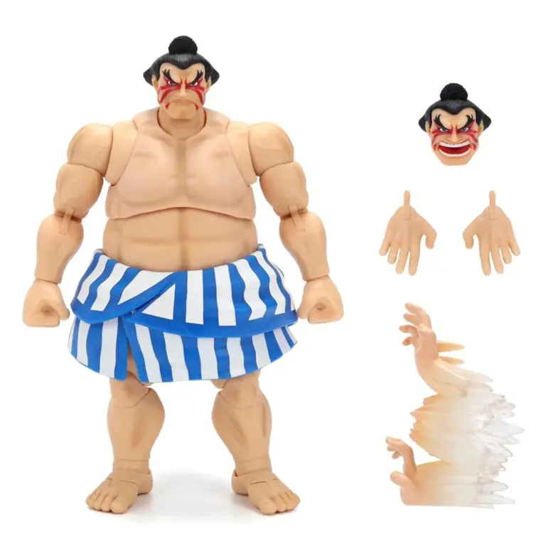 04. Ultra Street Fighter II E. Honda Figura, 16cm