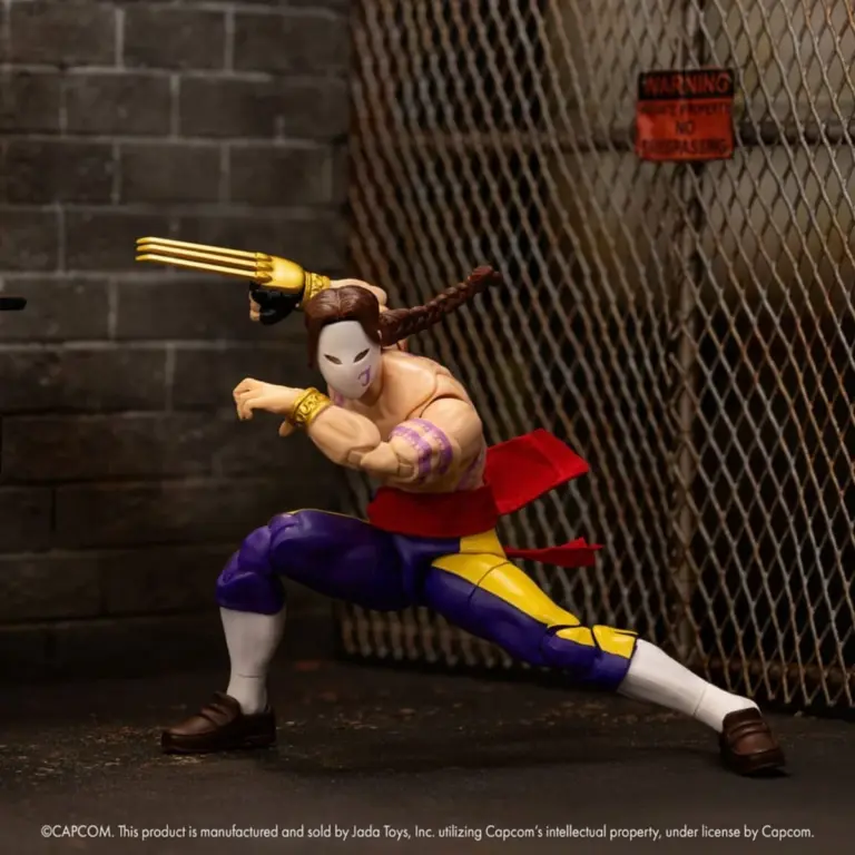 04. Ultra Street Fighter II Vega Figura, 15cm