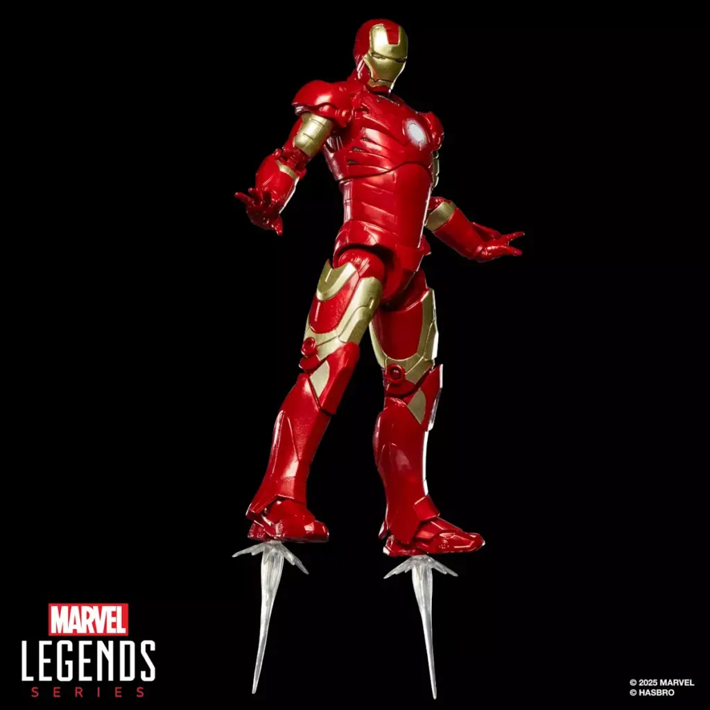 05. Marvel Legends Series Iron Man Mark III Figura, 15cm