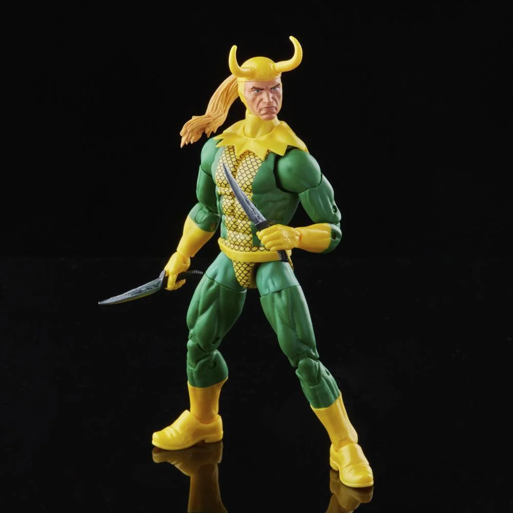 05. Marvel Legends Series Retro Collection Loki Figura, 15cm