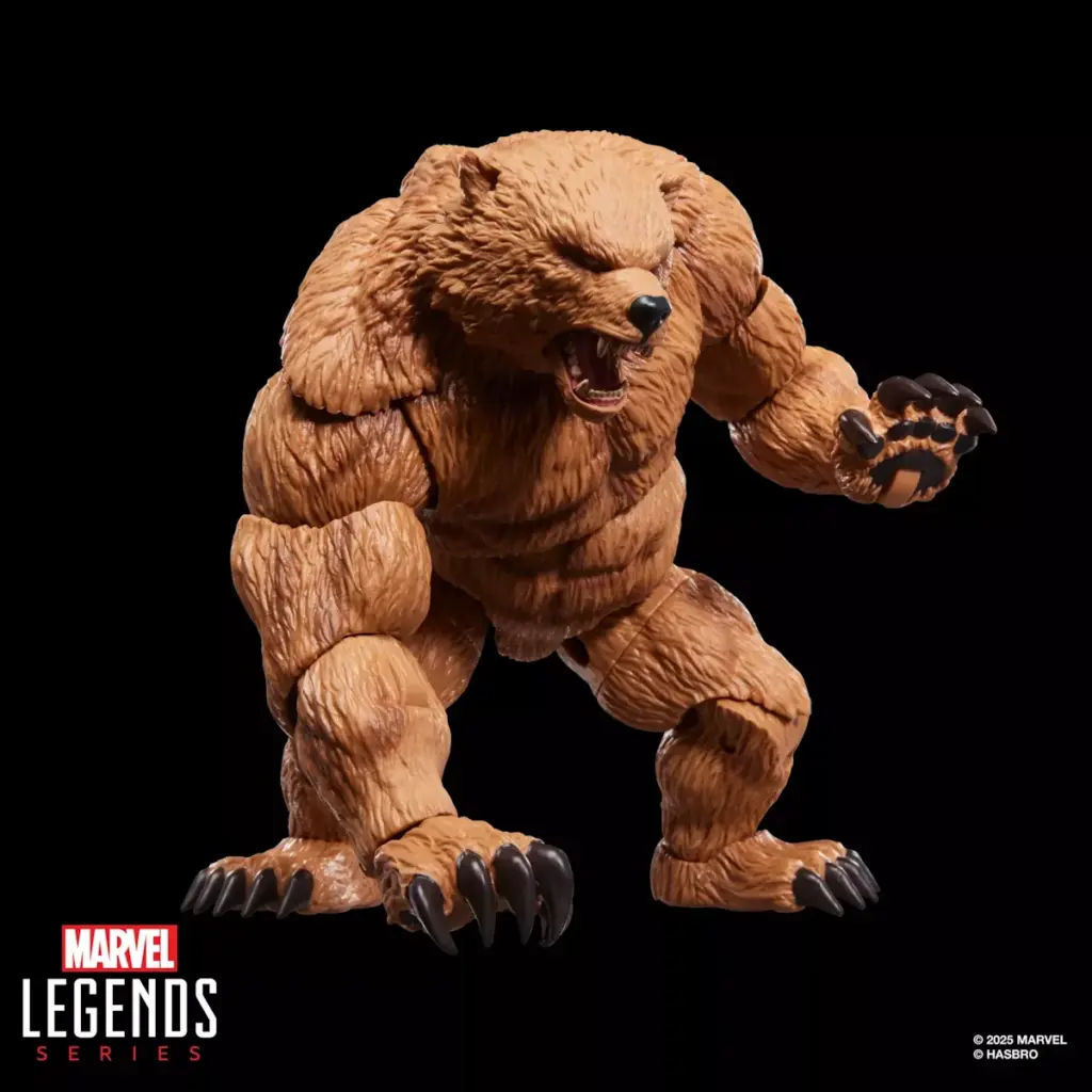 05. Marvel Legends Series Spider Man Marvel's Grizzly Figura, 15cm