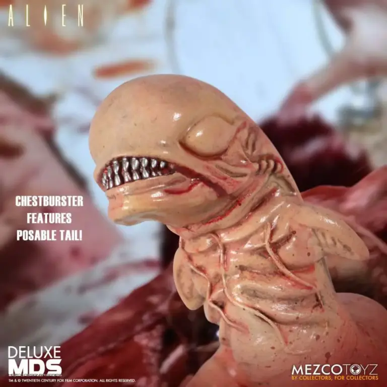 06. MDS Alien Deluxe Xenomorph Figura, 18cm