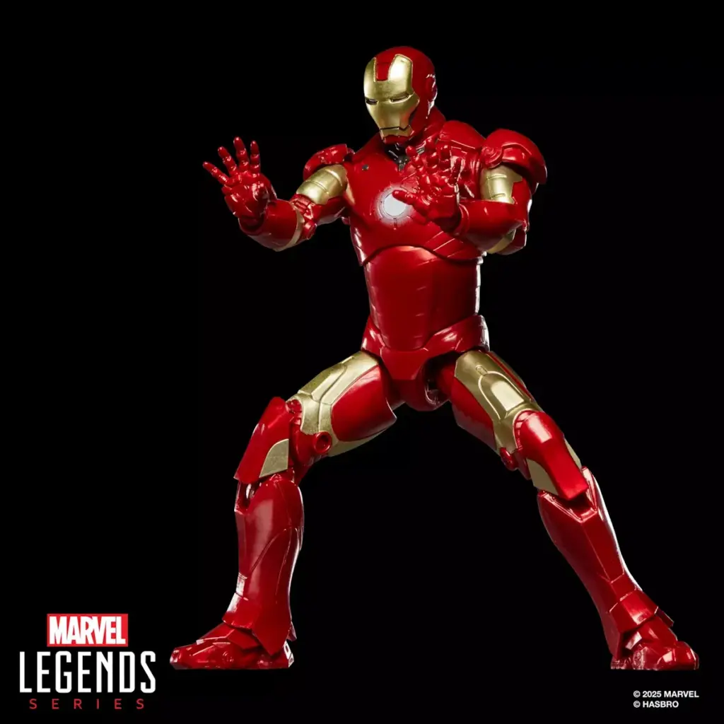 06. Marvel Legends Series Iron Man Mark III Figura, 15cm