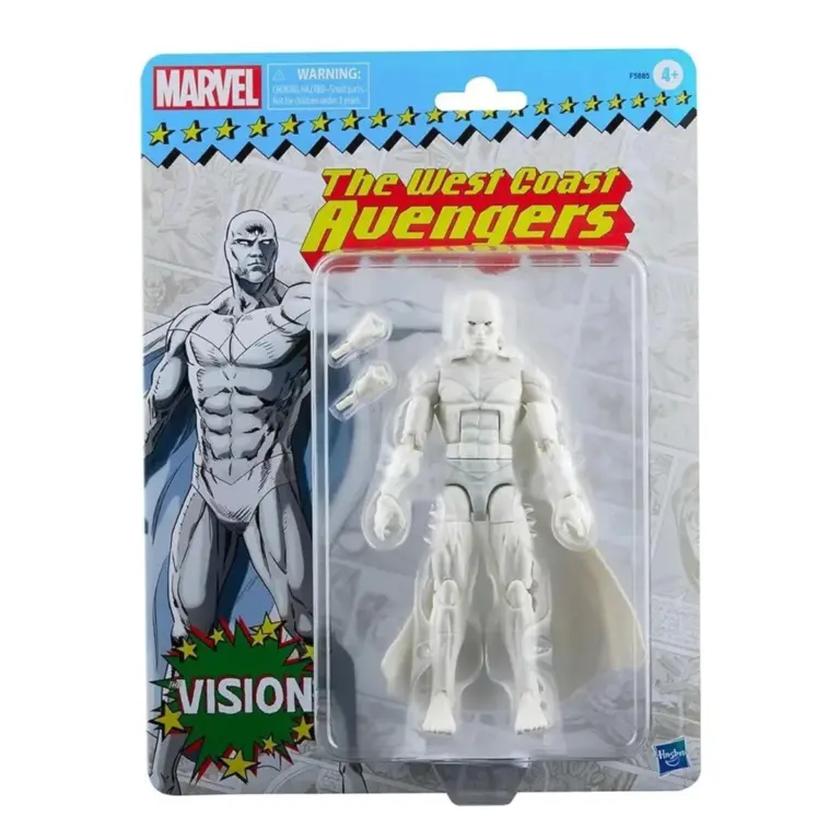 06. Marvel Legends Series Retro Collection Vision Figura, 15cm