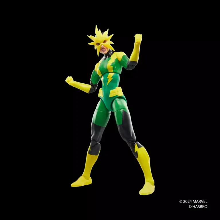 06. Marvel Legends Series Spider Man Electro (Francine Frye) Figura, 15cm
