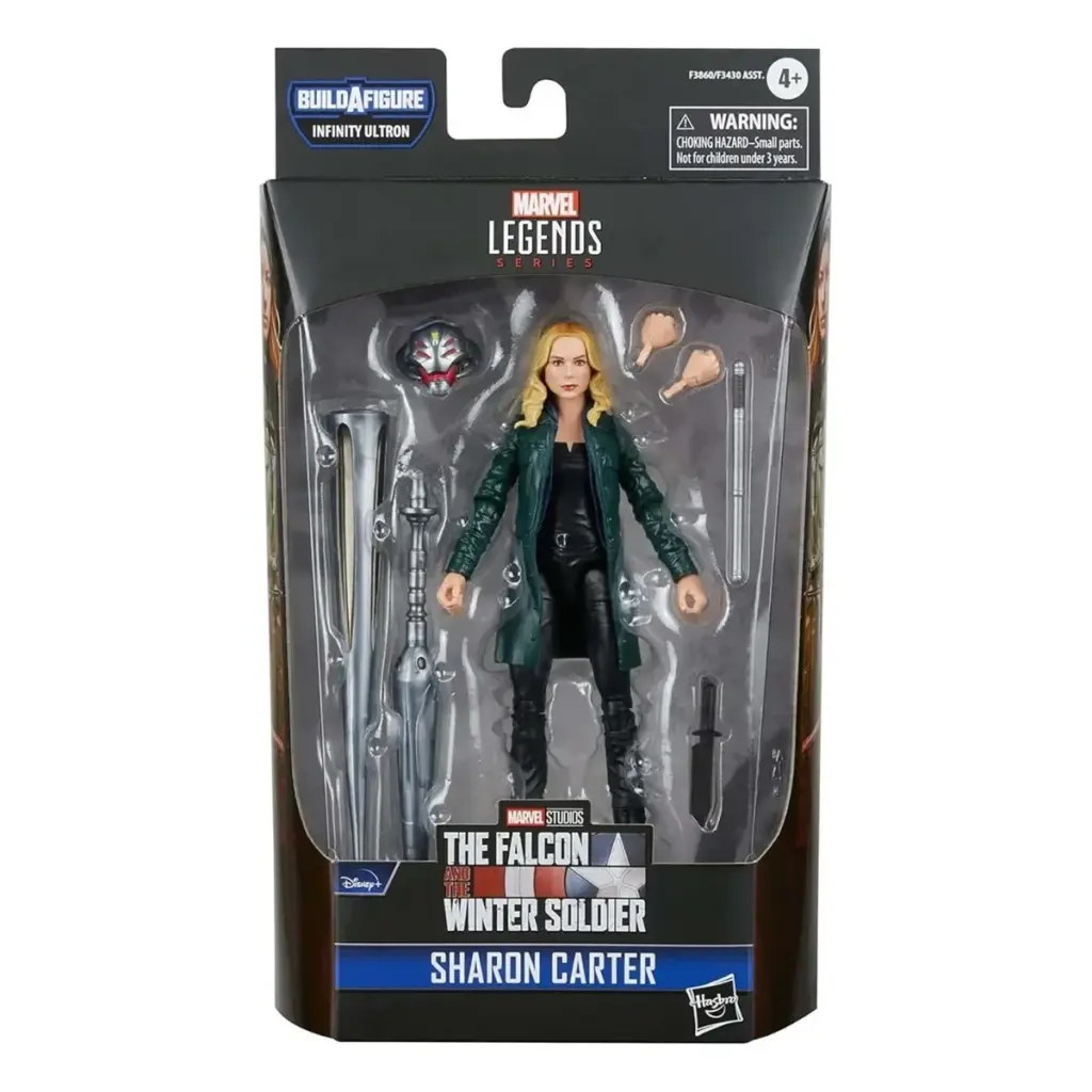 06. Marvel Legends The Falcon And The Winter Soldier Sharon Carter Figura, 1