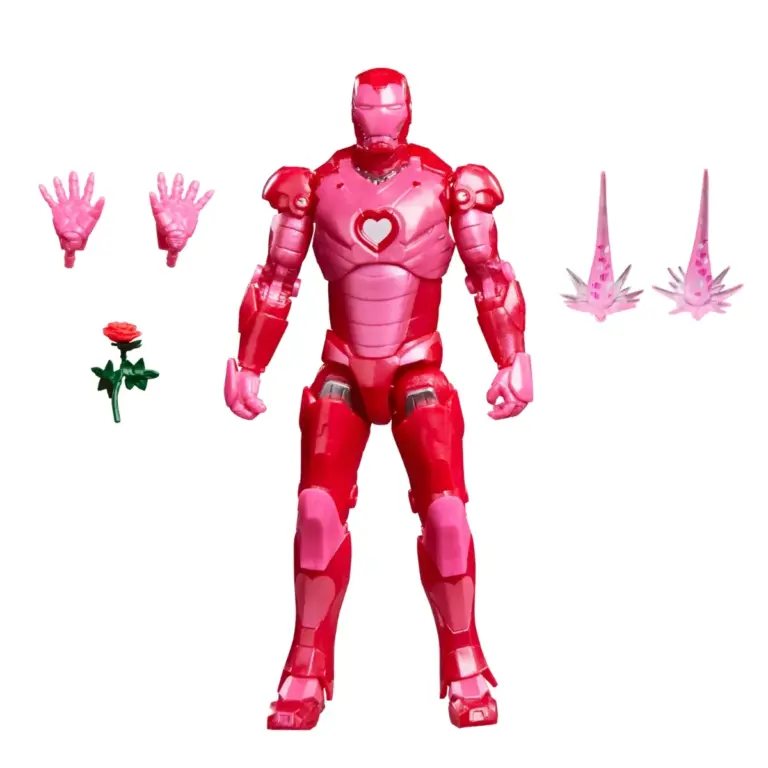 07. Marvel Legends Series Iron Man (I Love You 3000) Figura, 15cm