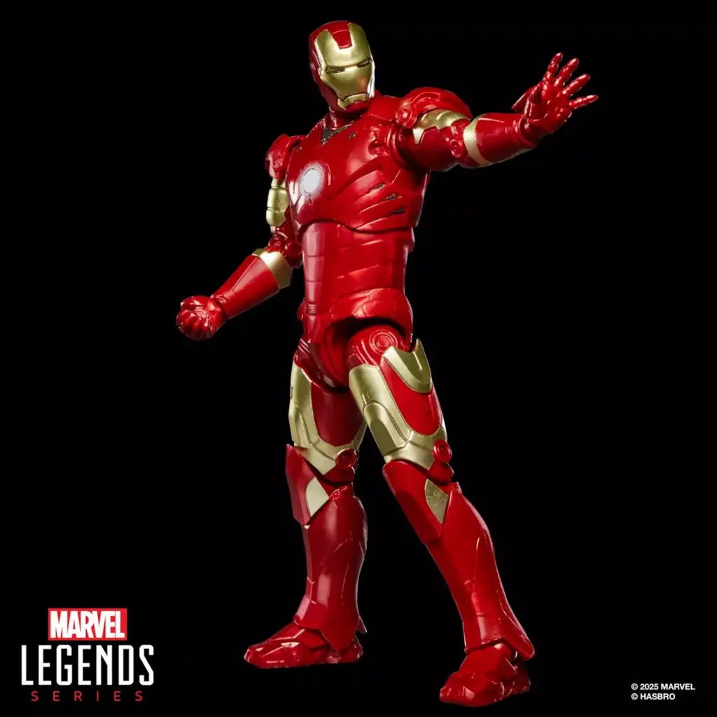 07. Marvel Legends Series Iron Man Mark III Figura, 15cm