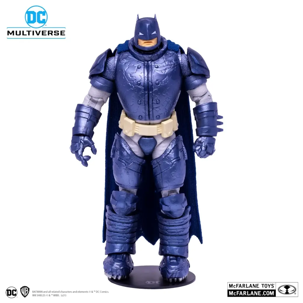 07. McFarlane DC Multiverse Superman Vs. Armored Batman Set Figura, 18cm