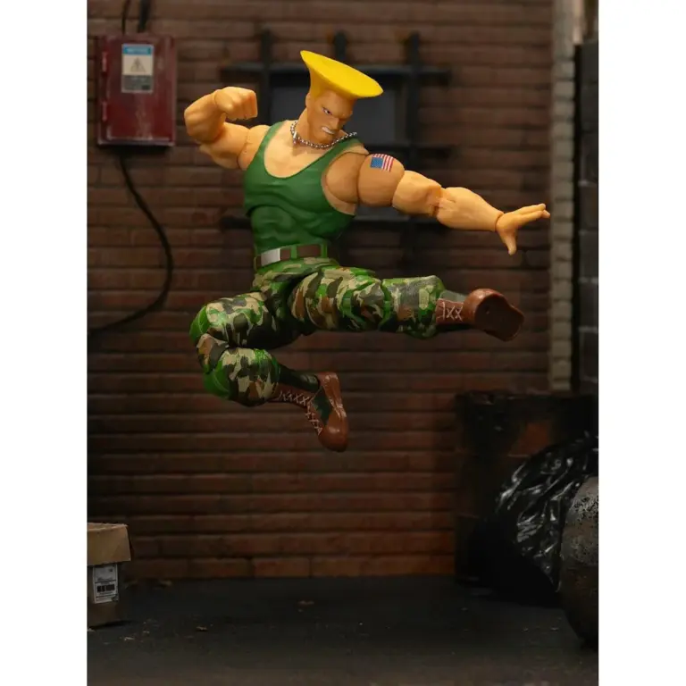 07. Ultra Street Fighter II Guile Figura, 15cm