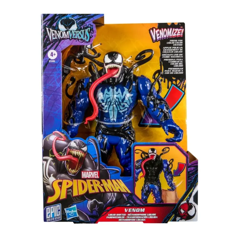 08. Hasbro Marvel VenomVersus Venom (Liquid Shifter) Figura, 28cm
