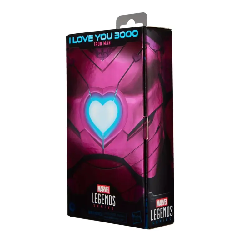 08. Marvel Legends Series Iron Man (I Love You 3000) Figura, 15cm