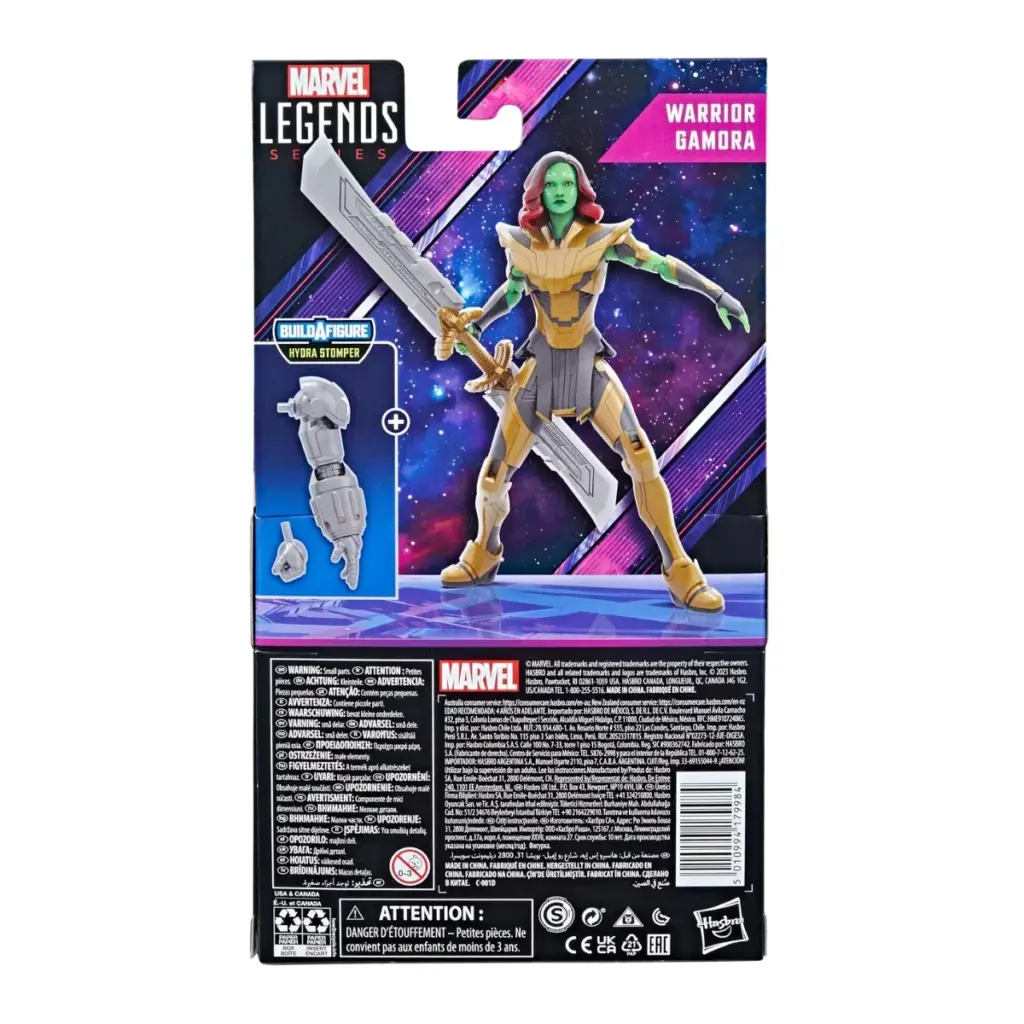 08. Marvel Legends Series What If... Warrior Gamora Figura, 15cm