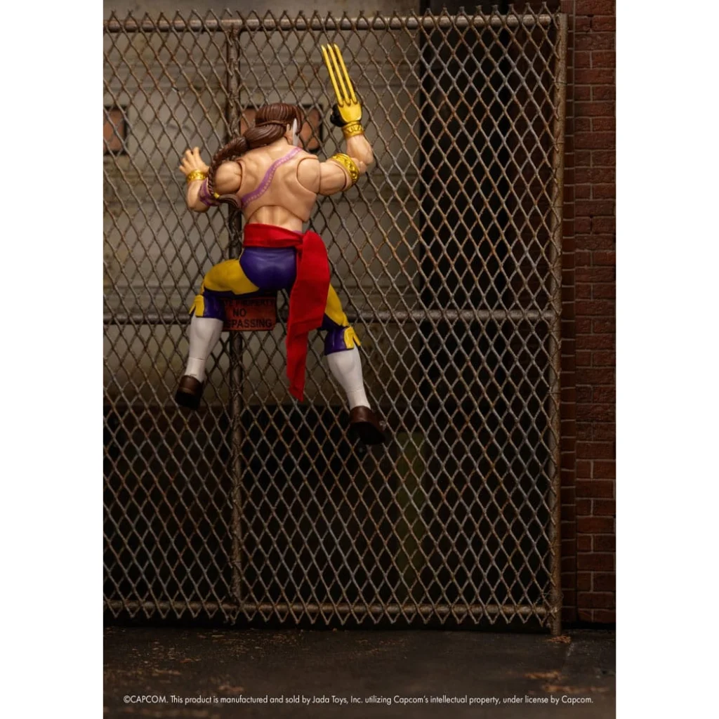 08. Ultra Street Fighter II Vega Figura, 15cm
