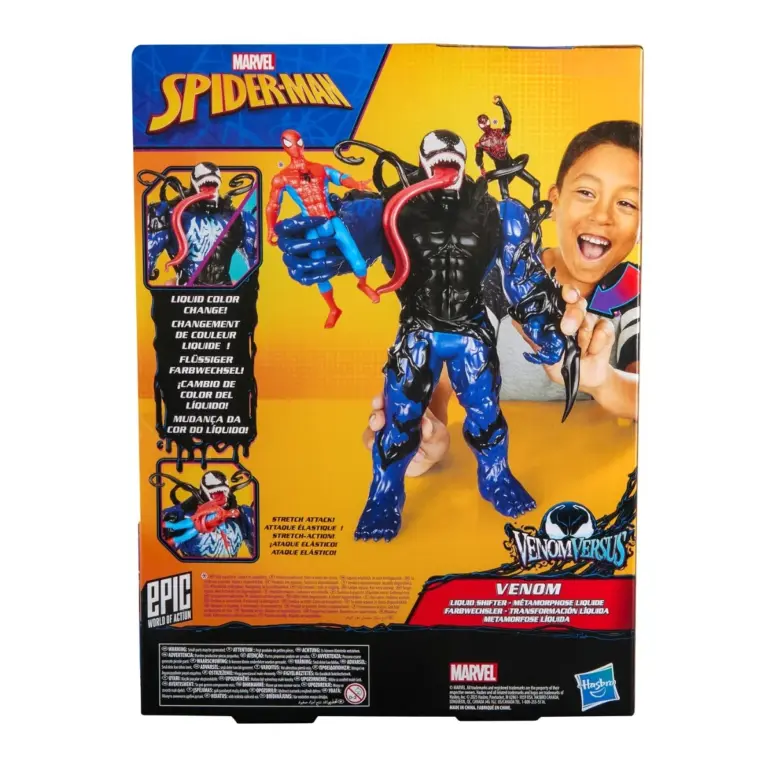 09. Hasbro Marvel VenomVersus Venom (Liquid Shifter) Figura, 28cm