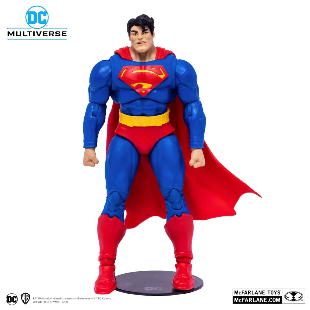 09. McFarlane DC Multiverse Superman Vs. Armored Batman Set Figura, 18cm