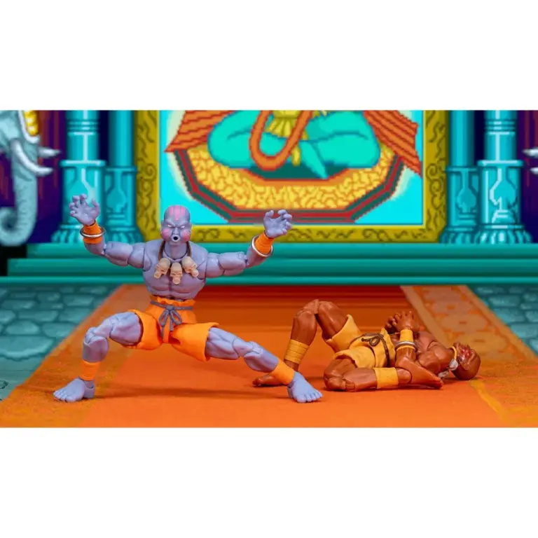 09. Ultra Street Fighter II Dhalsim (Player 2) Figura, 15cm