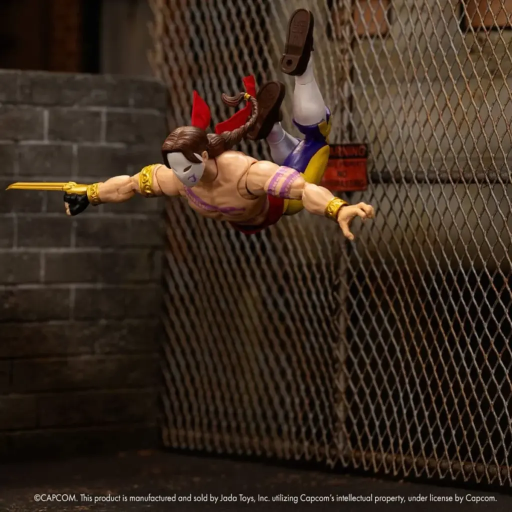 09. Ultra Street Fighter II Vega Figura, 15cm