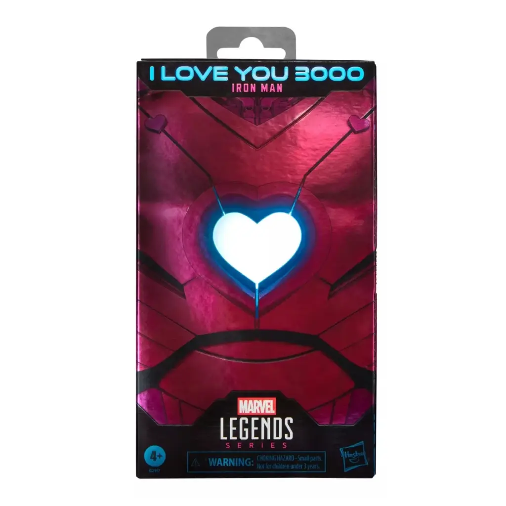 10. Marvel Legends Series Iron Man (I Love You 3000) Figura, 15cm