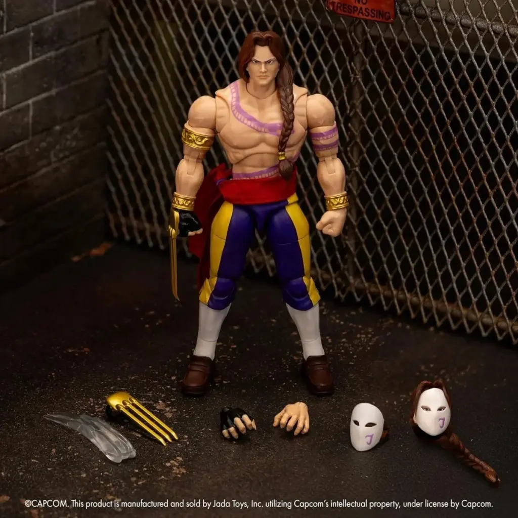 10. Ultra Street Fighter II Vega Figura, 15cm