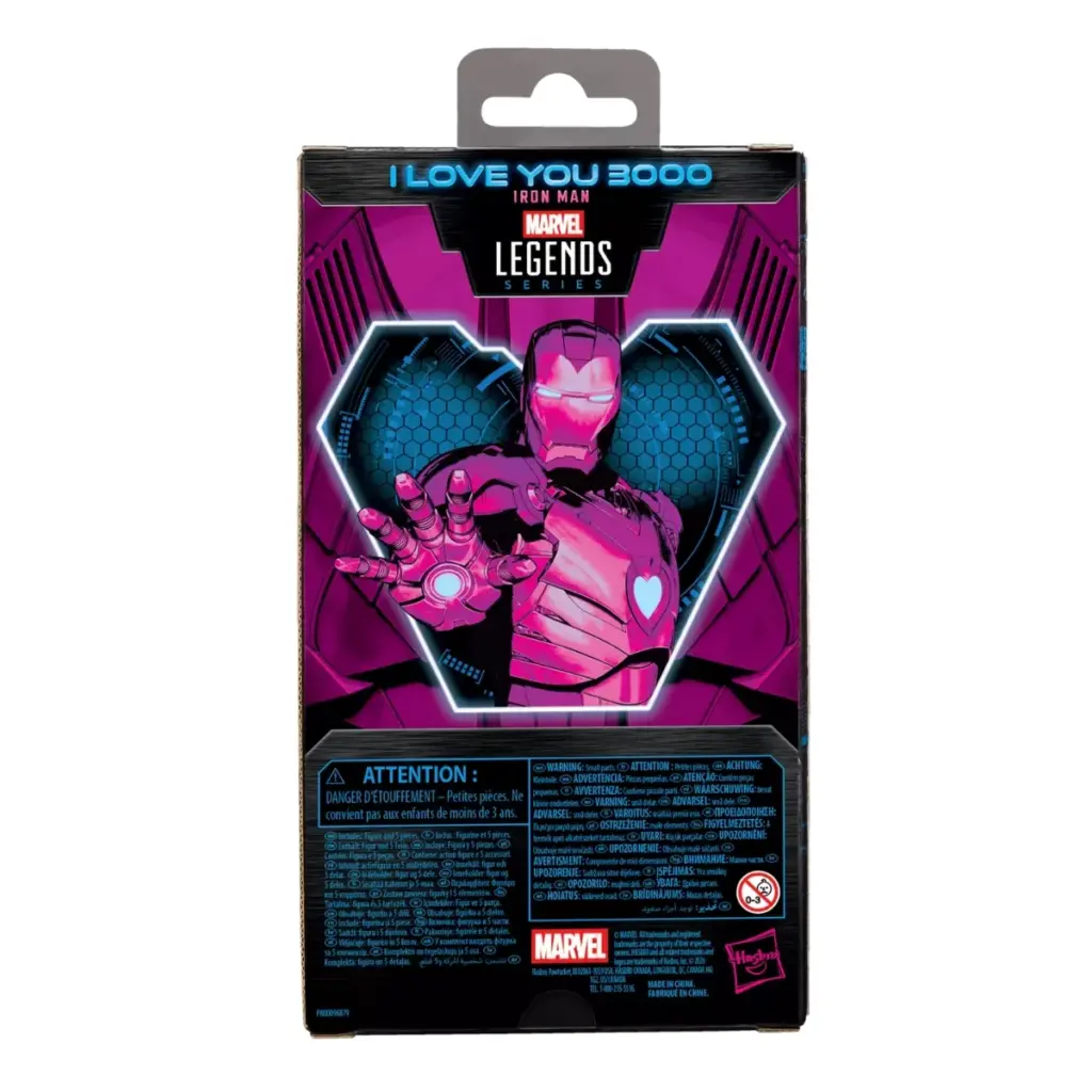 11. Marvel Legends Series Iron Man (I Love You 3000) Figura, 15cm